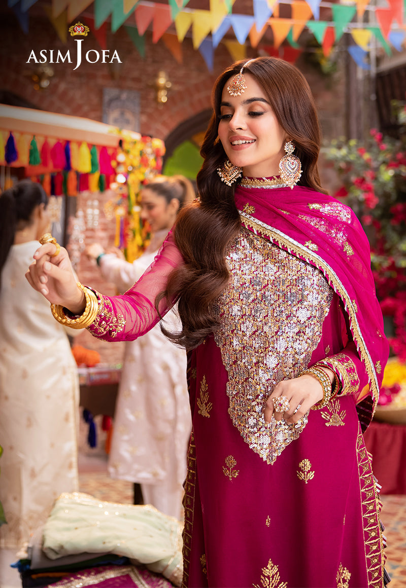 Asim Jofa | Pyaar Diyan Gallan Formals | AJEM-03 - by - Libasekhas UK - Registered Vendor of : Asim Jofa - 100% Original Designer Dresss