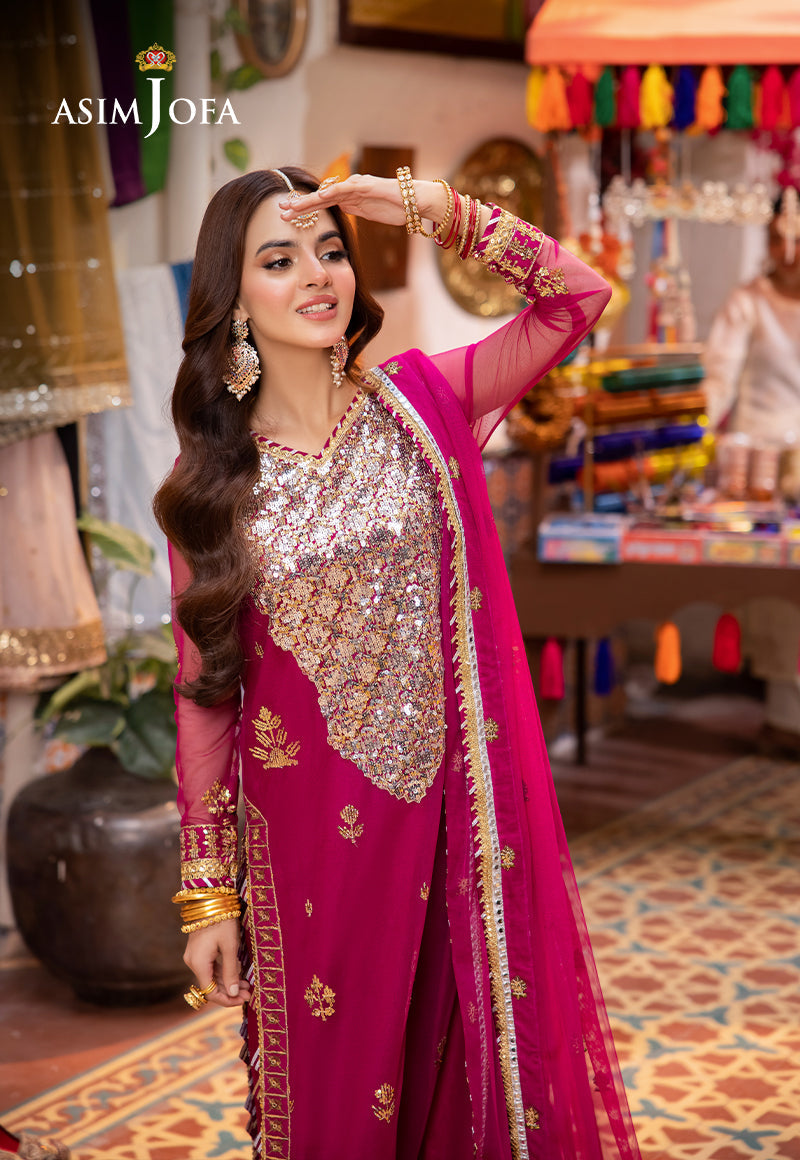 Asim Jofa | Pyaar Diyan Gallan Formals | AJEM-03 - by - Libasekhas UK - Registered Vendor of : Asim Jofa - 100% Original Designer Dresss