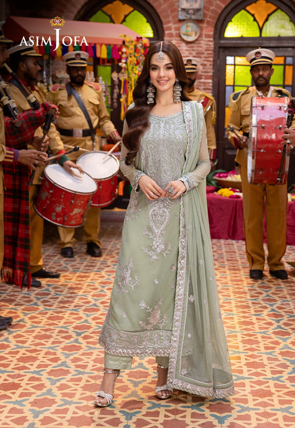 Asim Jofa | Pyaar Diyan Gallan Formals | AJEM-01 - by - Libasekhas UK - Registered Vendor of : Asim Jofa - 100% Original Designer Dresss