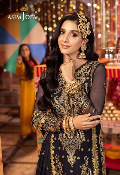Asim Jofa | Chamak Damak Festive 24 | AJCD-11 - by - Libasekhas UK - Registered Vendor of : Asim Jofa - 100% Original Designer Dresss