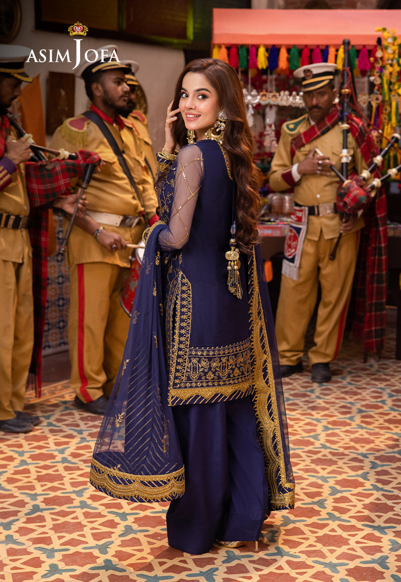 Asim Jofa | Pyaar Diyan Gallan Formals | AJEM-18 - by - Libasekhas UK - Registered Vendor of : Asim Jofa - 100% Original Designer Dresss