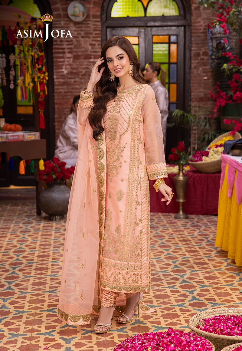Asim Jofa | Pyaar Diyan Gallan Formals | AJEM-20 - by - Libasekhas UK - Registered Vendor of : Asim Jofa - 100% Original Designer Dresss
