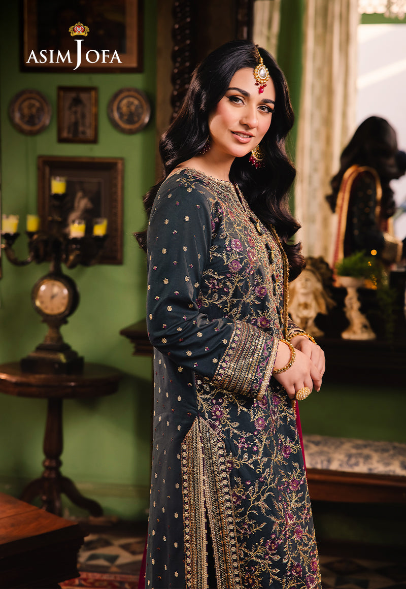 Asim Jofa | Afsanay Luxury Pret | AJLP-01 - by - Libasekhas UK - Registered Vendor of : Asim Jofa - 100% Original Designer Dresss