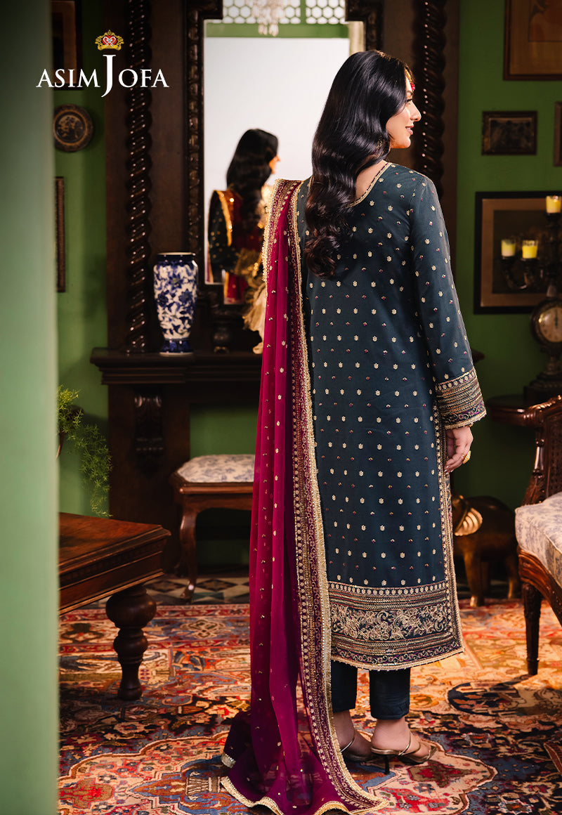 Asim Jofa | Afsanay Luxury Pret | AJLP-01 - by - Libasekhas UK - Registered Vendor of : Asim Jofa - 100% Original Designer Dresss