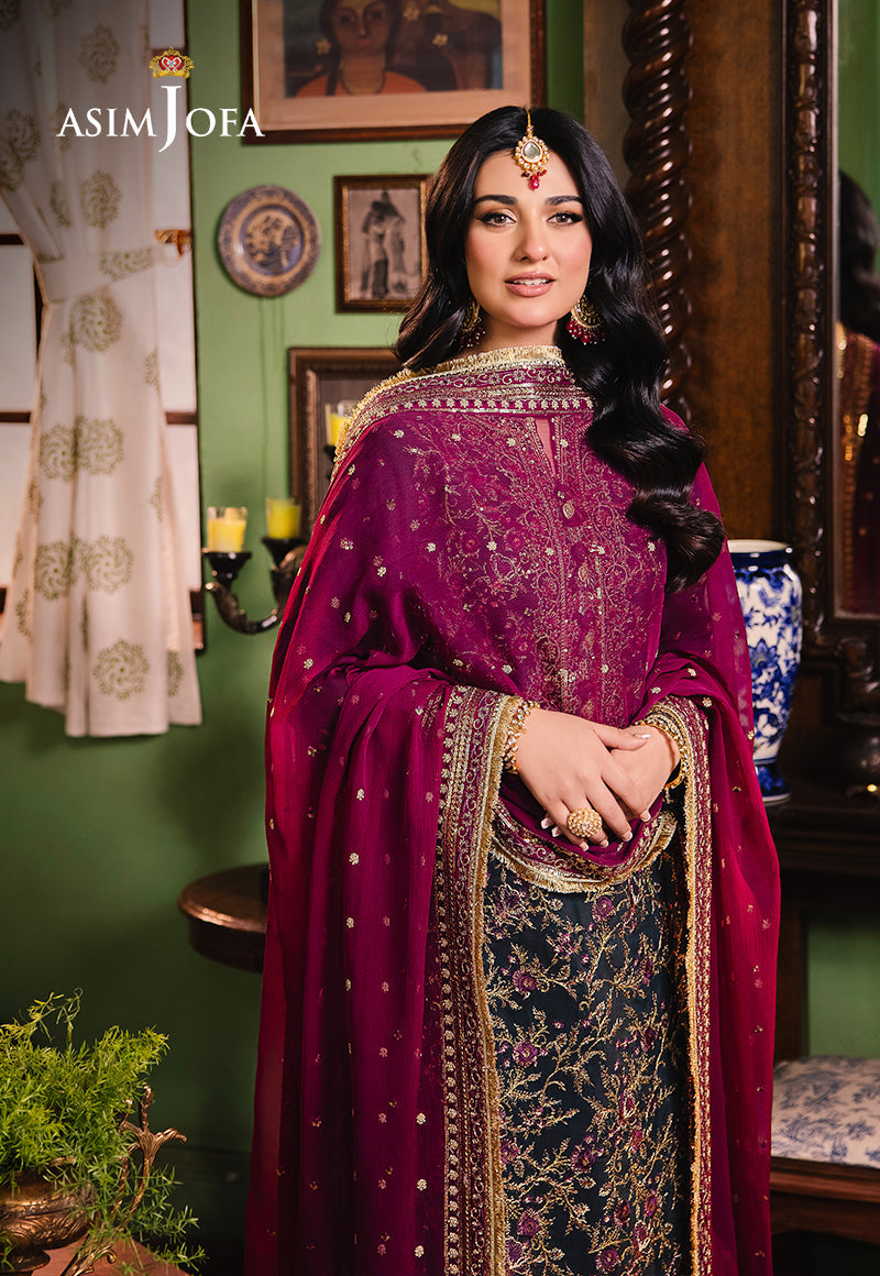 Asim Jofa | Afsanay Luxury Pret | AJLP-01 - by - Libasekhas UK - Registered Vendor of : Asim Jofa - 100% Original Designer Dresss