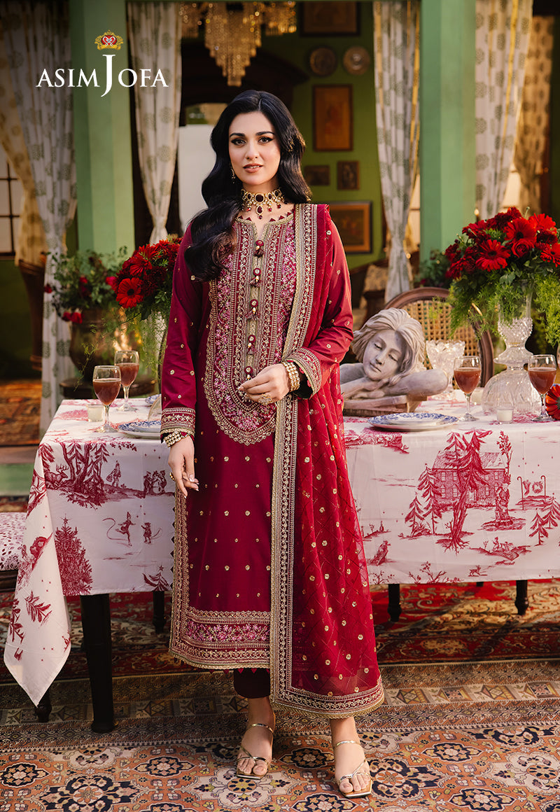 Asim Jofa | Afsanay Luxury Pret | AJLP-06 - by - Libasekhas UK - Registered Vendor of : Asim Jofa - 100% Original Designer Dresss