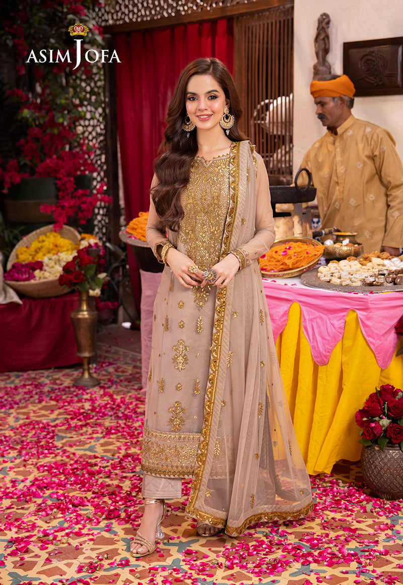 Asim Jofa | Pyaar Diyan Gallan Formals | AJEM-06 - by - Libasekhas UK - Registered Vendor of : Asim Jofa - 100% Original Designer Dresss