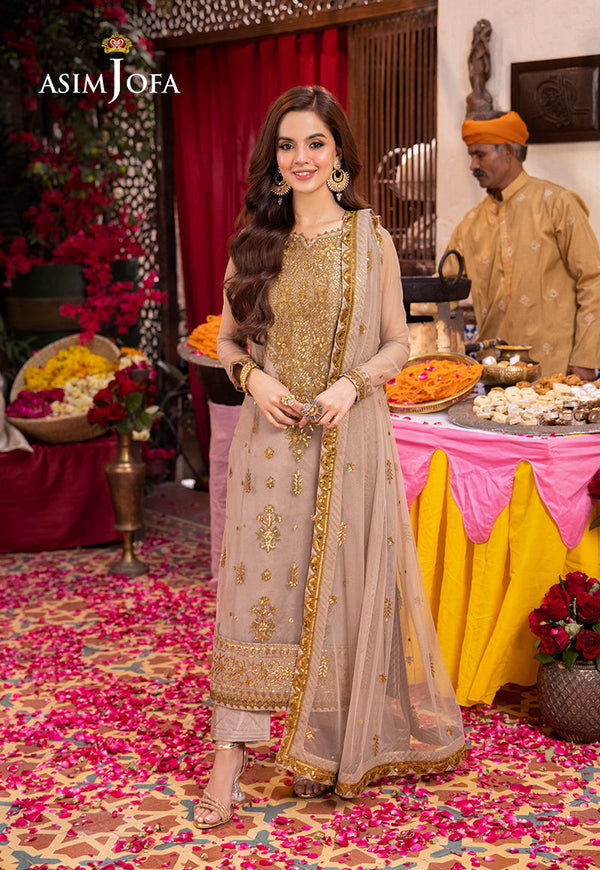 Asim Jofa | Pyaar Diyan Gallan Formals | AJEM-06 - by - Libasekhas UK - Registered Vendor of : Asim Jofa - 100% Original Designer Dresss