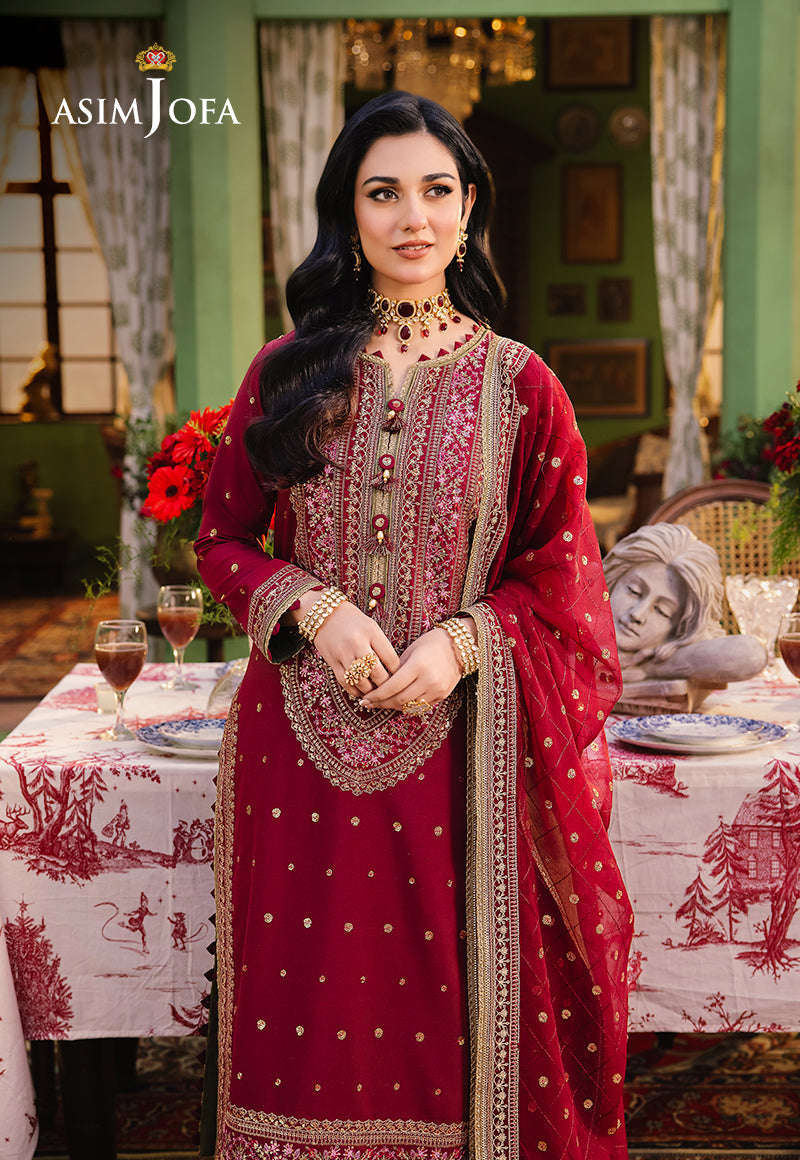 Asim Jofa | Afsanay Luxury Pret | AJLP-06 - by - Libasekhas UK - Registered Vendor of : Asim Jofa - 100% Original Designer Dresss