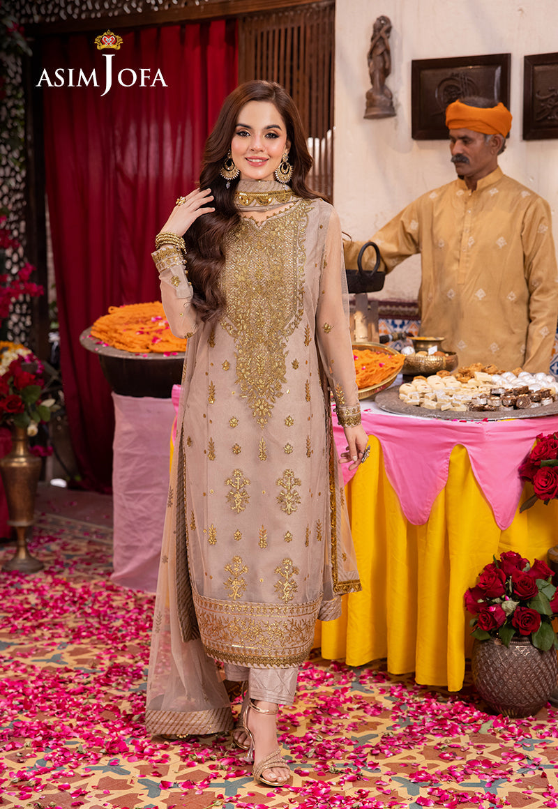 Asim Jofa | Pyaar Diyan Gallan Formals | AJEM-06 - by - Libasekhas UK - Registered Vendor of : Asim Jofa - 100% Original Designer Dresss