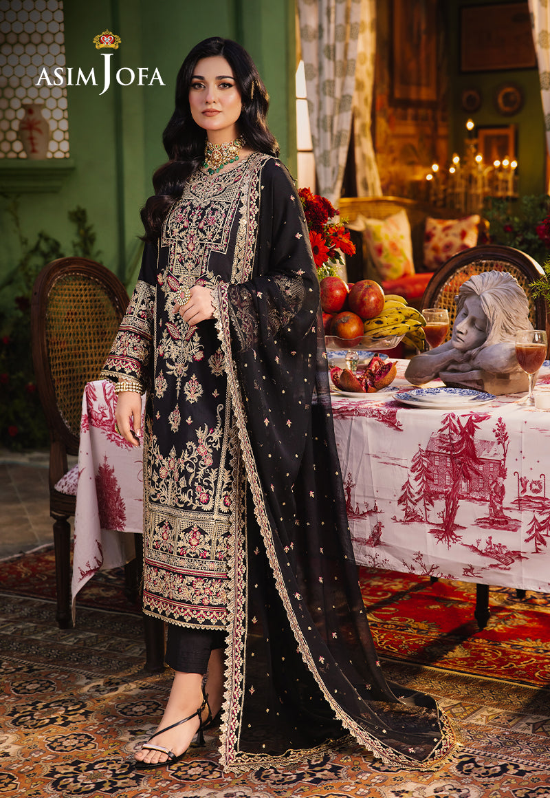 Asim Jofa | Afsanay Luxury Pret | AJLP-09 - by - Libasekhas UK - Registered Vendor of : Asim Jofa - 100% Original Designer Dresss
