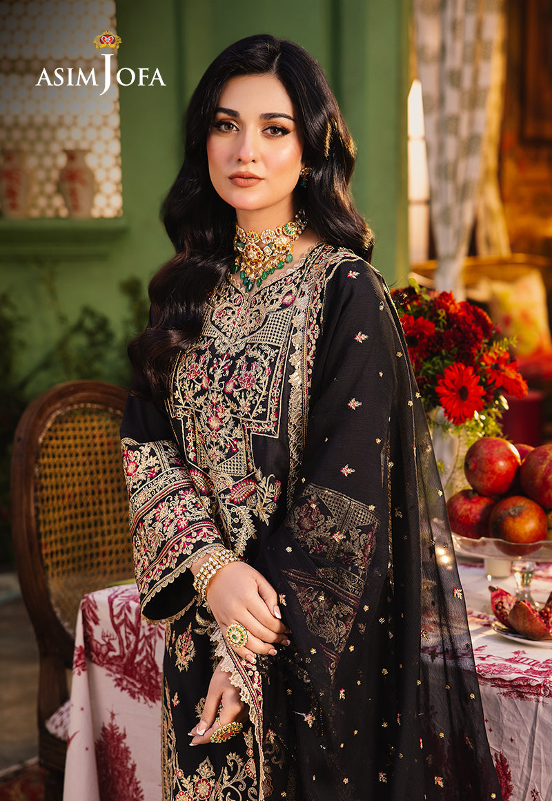 Asim Jofa | Afsanay Luxury Pret | AJLP-09 - by - Libasekhas UK - Registered Vendor of : Asim Jofa - 100% Original Designer Dresss