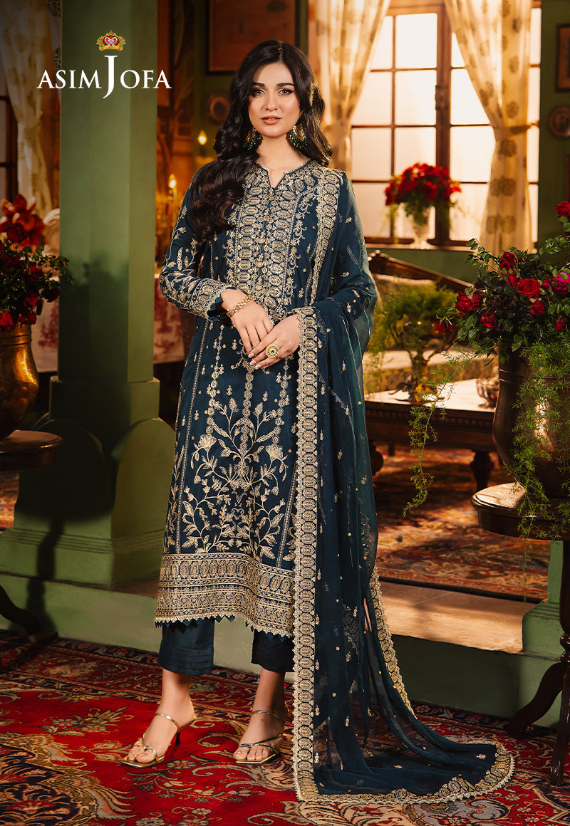Asim Jofa | Afsanay Luxury Pret | AJLP-07 - by - Libasekhas UK - Registered Vendor of : Asim Jofa - 100% Original Designer Dresss
