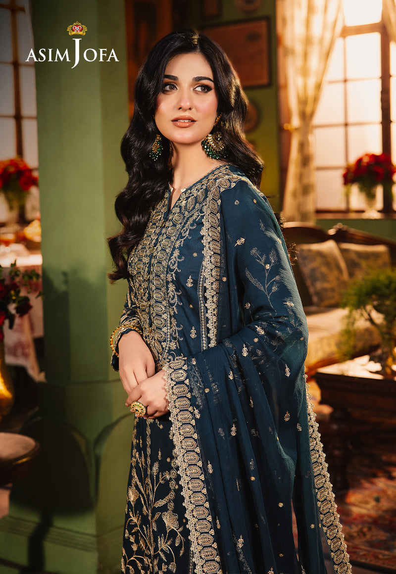 Asim Jofa | Afsanay Luxury Pret | AJLP-07 - by - Libasekhas UK - Registered Vendor of : Asim Jofa - 100% Original Designer Dresss