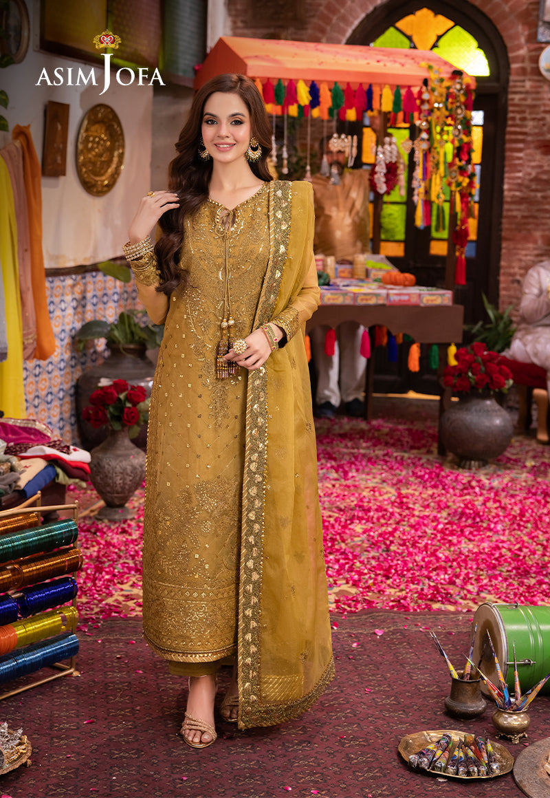 Asim Jofa | Pyaar Diyan Gallan Formals | AJEM-22 - by - Libasekhas UK - Registered Vendor of : Asim Jofa - 100% Original Designer Dresss