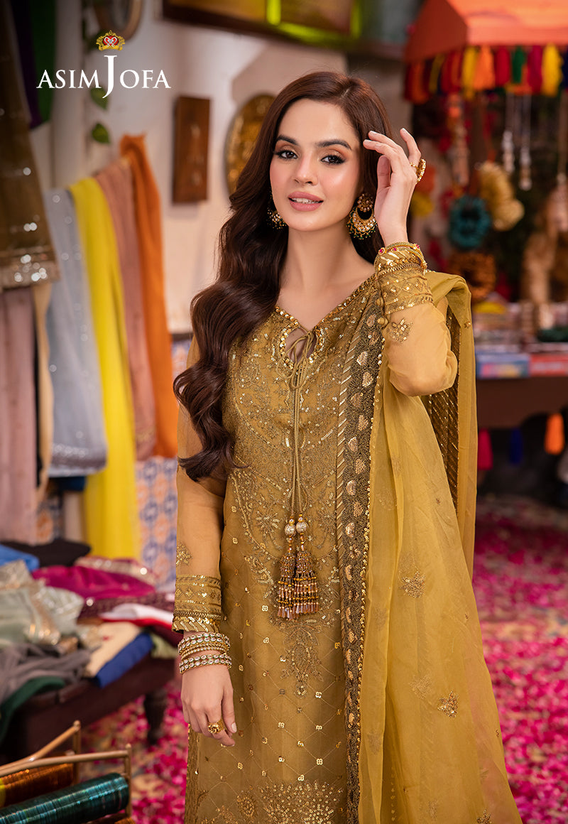 Asim Jofa | Pyaar Diyan Gallan Formals | AJEM-22 - by - Libasekhas UK - Registered Vendor of : Asim Jofa - 100% Original Designer Dresss