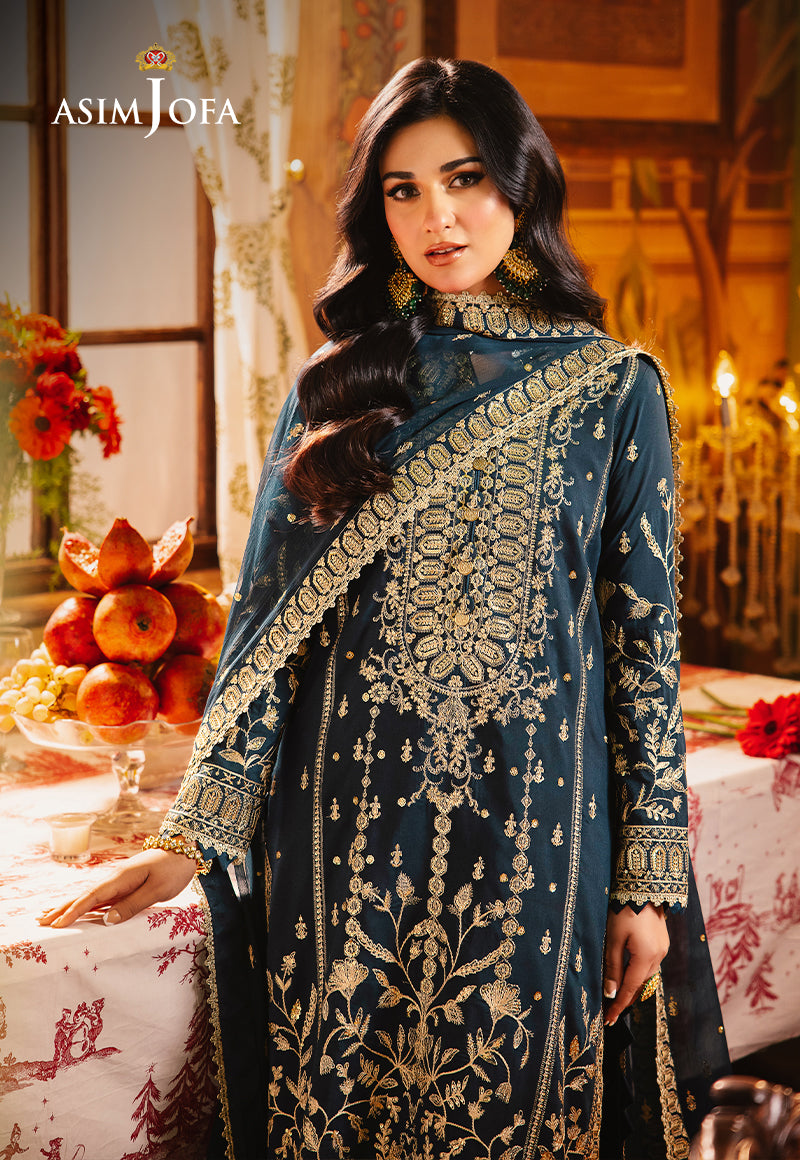 Asim Jofa | Afsanay Luxury Pret | AJLP-07 - by - Libasekhas UK - Registered Vendor of : Asim Jofa - 100% Original Designer Dresss