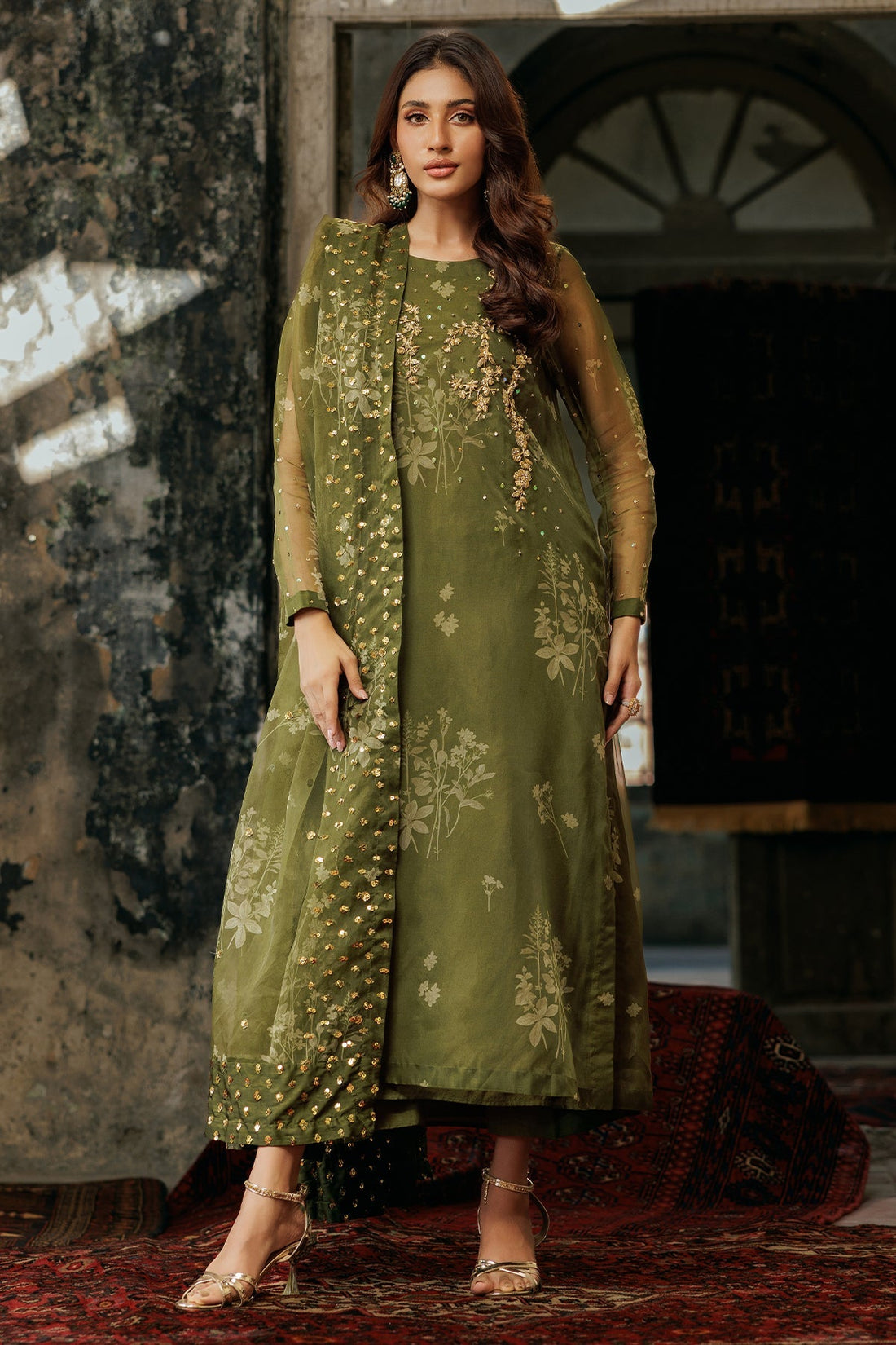 Charizma | Festive Pret | CMA-4-096 - by - Libasekhas UK - Registered Vendor of : Charizma - 100% Original Designer Dresss