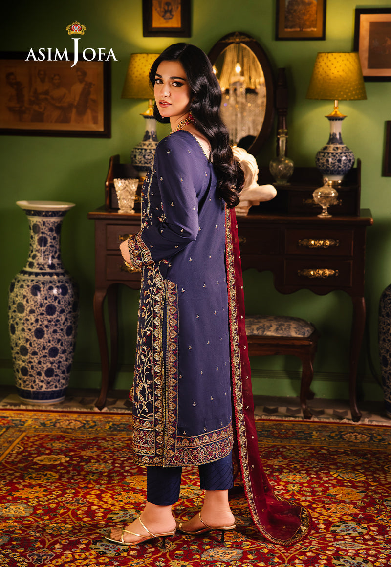 Asim Jofa | Afsanay Luxury Pret | AJLP-02 - by - Libasekhas UK - Registered Vendor of : Asim Jofa - 100% Original Designer Dresss