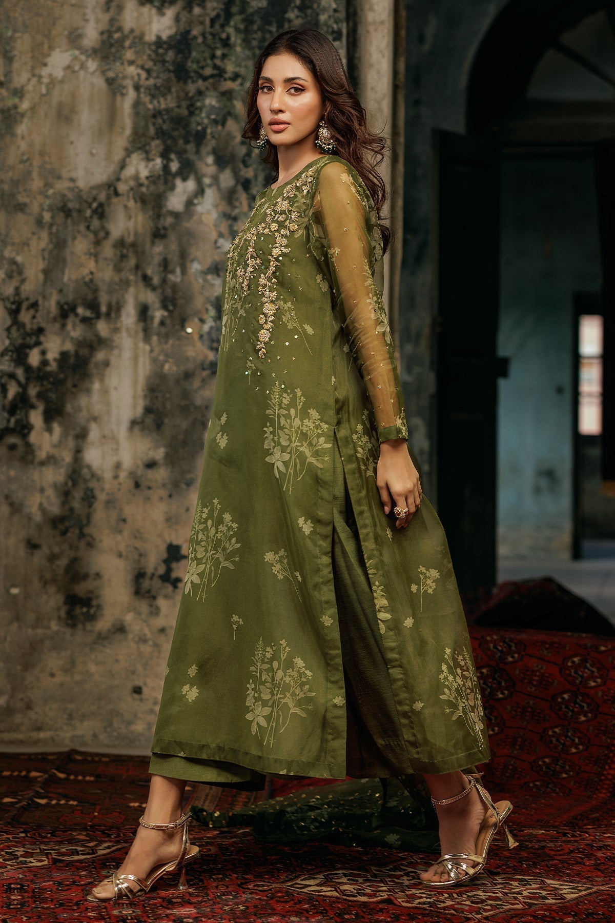 Charizma | Festive Pret | CMA-4-096 - by - Libasekhas UK - Registered Vendor of : Charizma - 100% Original Designer Dresss