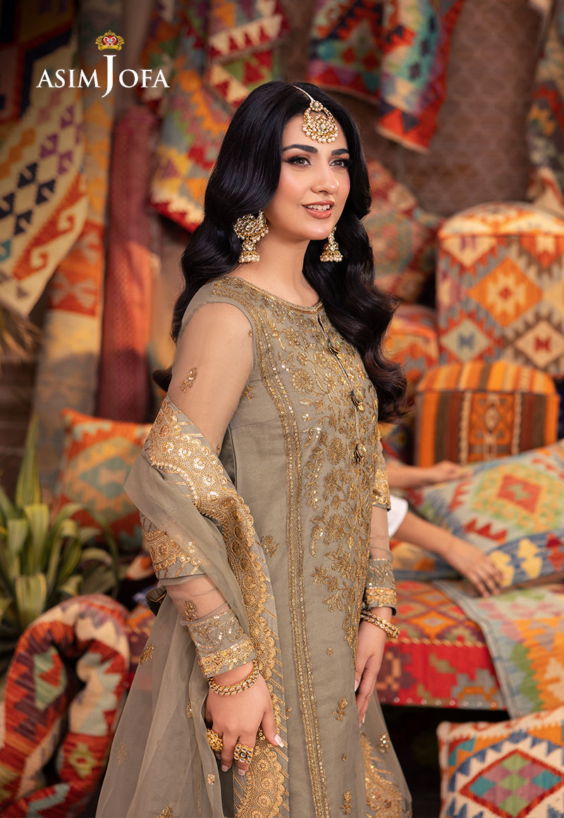 Asim Jofa | Pyaar Diyan Gallan Formals | AJEM-17 - by - Libasekhas UK - Registered Vendor of : Asim Jofa - 100% Original Designer Dresss