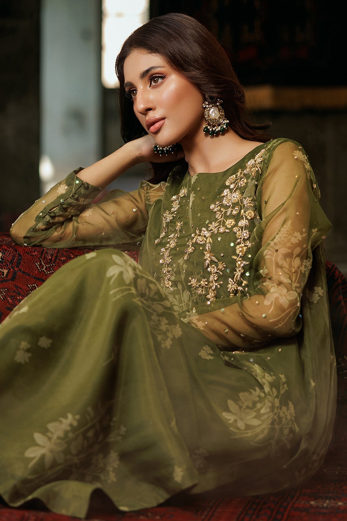 Charizma | Festive Pret | CMA-4-096 - by - Libasekhas UK - Registered Vendor of : Charizma - 100% Original Designer Dresss