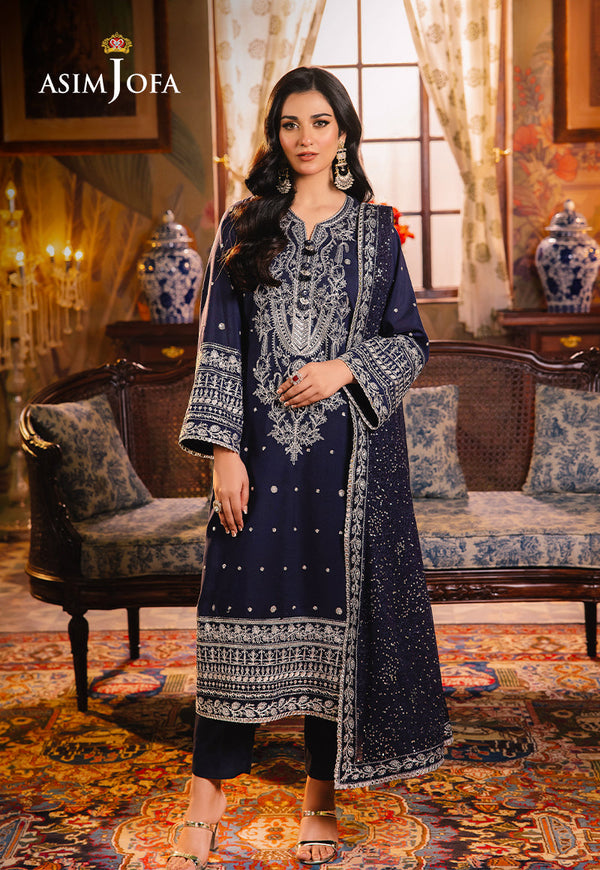 Asim Jofa | Afsanay Luxury Pret | AJLP-10 - by - Libasekhas UK - Registered Vendor of : Asim Jofa - 100% Original Designer Dresss