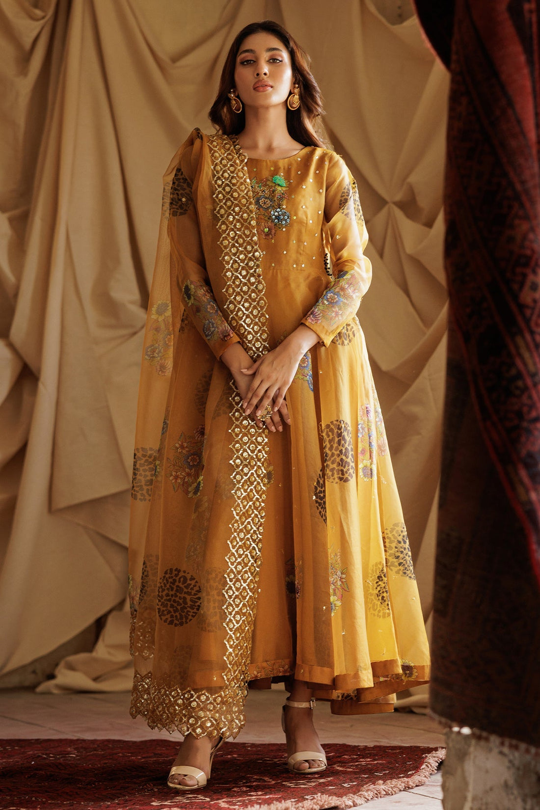 Charizma | Festive Pret | CMA-4-101 - by - Libasekhas UK - Registered Vendor of : Charizma - 100% Original Designer Dresss