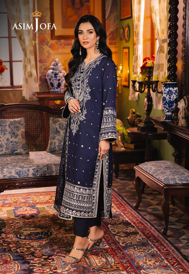 Asim Jofa | Afsanay Luxury Pret | AJLP-10 - by - Libasekhas UK - Registered Vendor of : Asim Jofa - 100% Original Designer Dresss