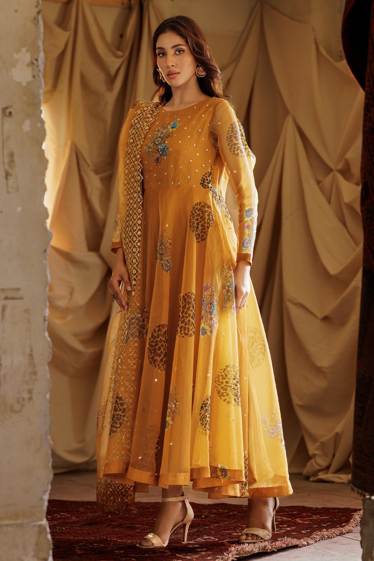 Charizma | Festive Pret | CMA-4-101 - by - Libasekhas UK - Registered Vendor of : Charizma - 100% Original Designer Dresss