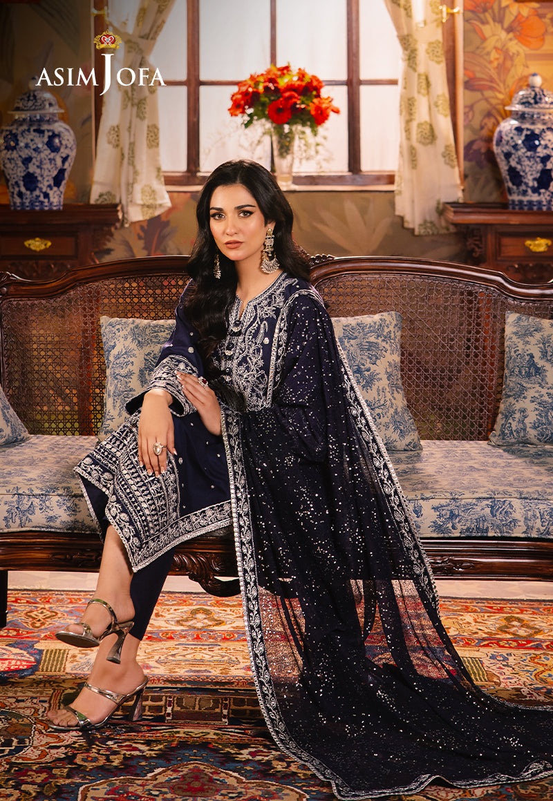 Asim Jofa | Afsanay Luxury Pret | AJLP-10 - by - Libasekhas UK - Registered Vendor of : Asim Jofa - 100% Original Designer Dresss
