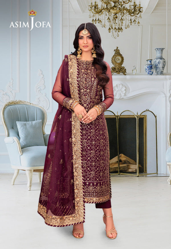 Asim Jofa | festive luxe | AJEM-24 - by - Libasekhas UK - Registered Vendor of : Asim Jofa - 100% Original Designer Dresss