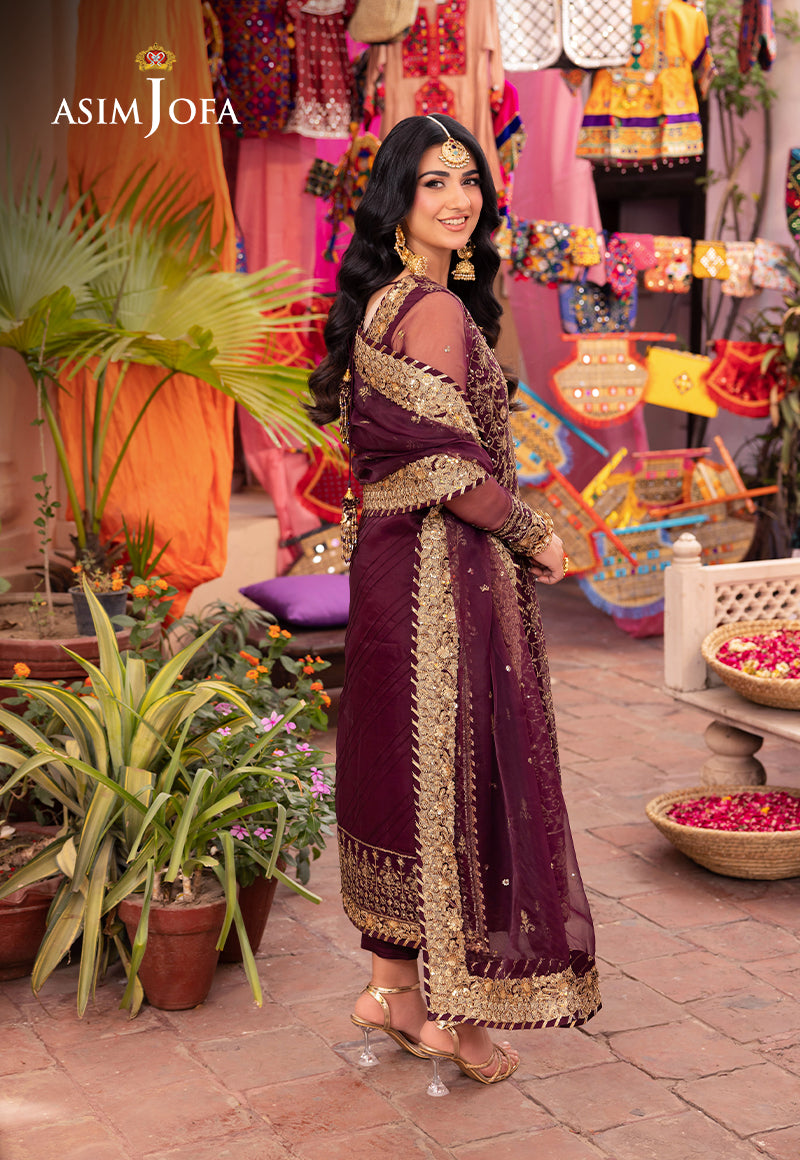 Asim Jofa | Pyaar Diyan Gallan Formals | AJEM-24 - by - Libasekhas UK - Registered Vendor of : Asim Jofa - 100% Original Designer Dresss