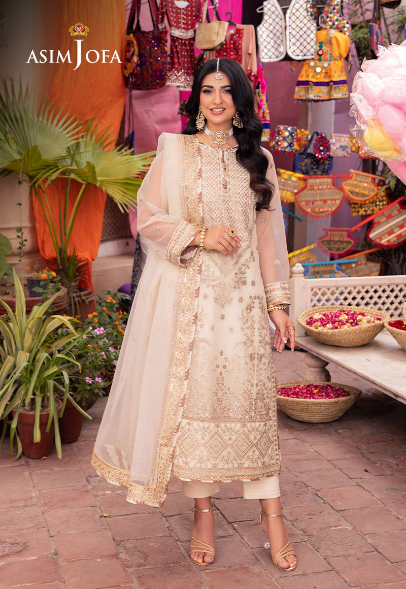 Asim Jofa | Pyaar Diyan Gallan Formals | AJEM-11 - by - Libasekhas UK - Registered Vendor of : Asim Jofa - 100% Original Designer Dresss