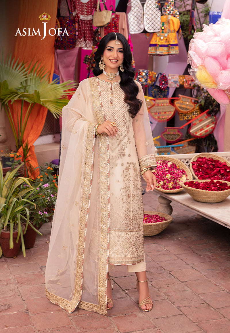 Asim Jofa | Pyaar Diyan Gallan Formals | AJEM-11 - by - Libasekhas UK - Registered Vendor of : Asim Jofa - 100% Original Designer Dresss