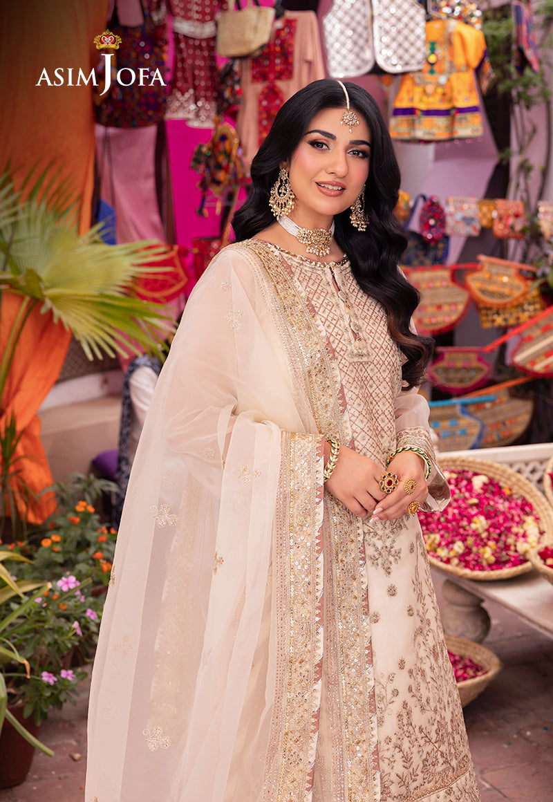 Asim Jofa | Pyaar Diyan Gallan Formals | AJEM-11 - by - Libasekhas UK - Registered Vendor of : Asim Jofa - 100% Original Designer Dresss