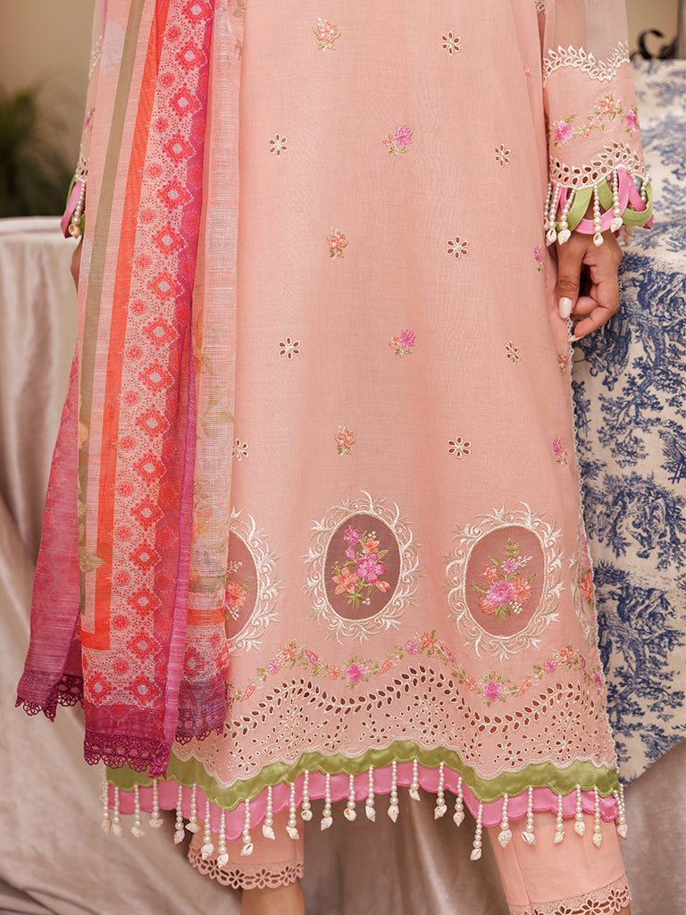 Rajbari | Nissa Chikankari Edition 25 | D# - 03 - by - Libasekhas UK - Registered Vendor of : Rajbari - 100% Original Designer Dresss