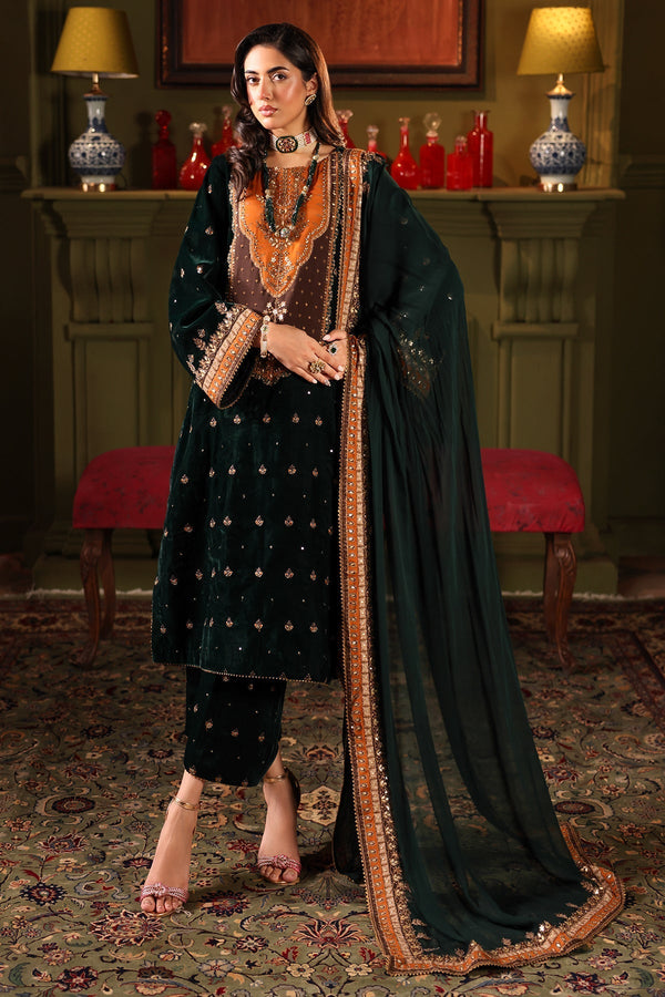 Charizma | Signora Velvet | VELVET CVT4-10 - by - Libasekhas UK - Registered Vendor of : Charizma - 100% Original Designer Dresss