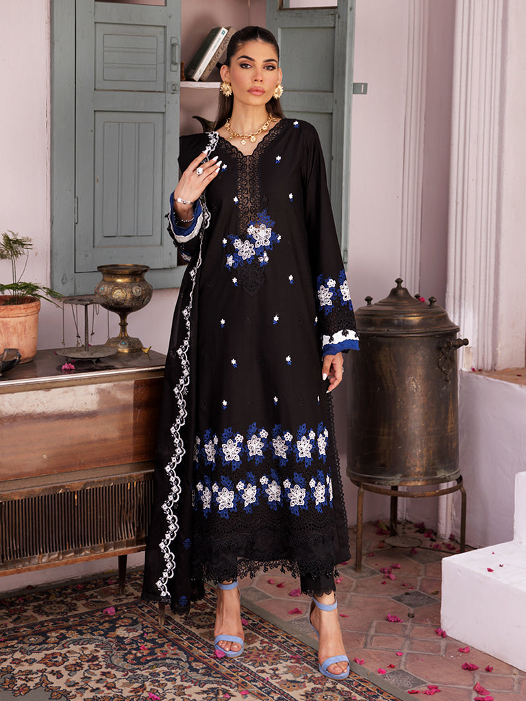 Rajbari | Nissa Chikankari Edition 25 | D# - 08 - by - Libasekhas UK - Registered Vendor of : Rajbari - 100% Original Designer Dresss