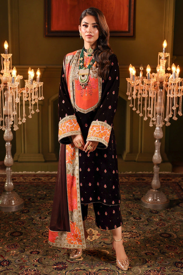 Charizma | Signora Velvet | VELVET CVT4-11 - by - Libasekhas UK - Registered Vendor of : Charizma - 100% Original Designer Dresss
