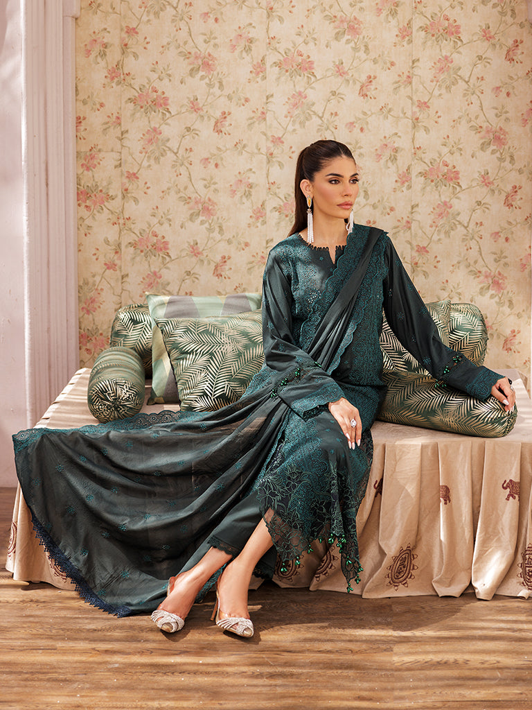 Rajbari | Nissa Chikankari Edition 25 | D# - 05 - by - Libasekhas UK - Registered Vendor of : Rajbari - 100% Original Designer Dresss