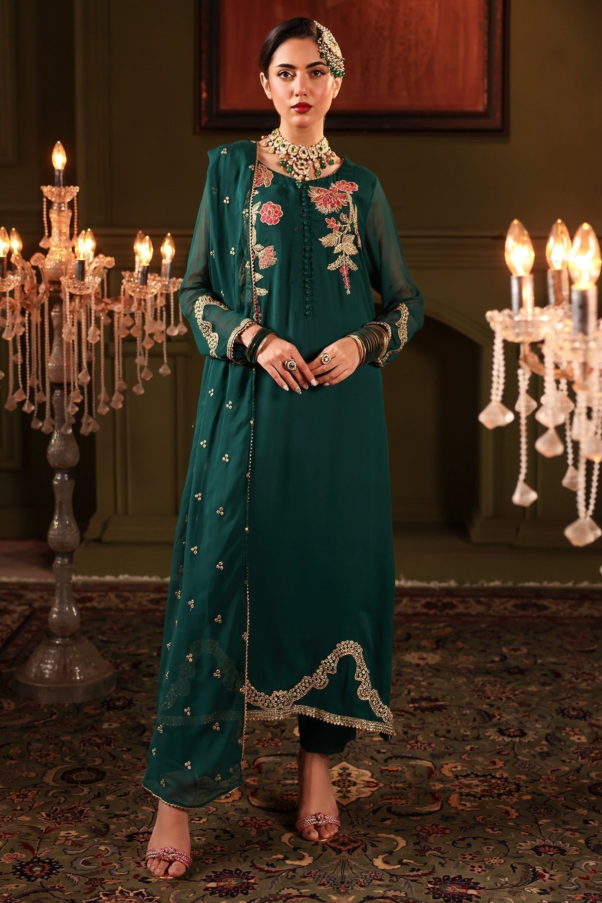 Charizma | Festive Pret | Charizma | CMA-4-022 - by - Libasekhas UK - Registered Vendor of : Charizma - 100% Original Designer Dresss