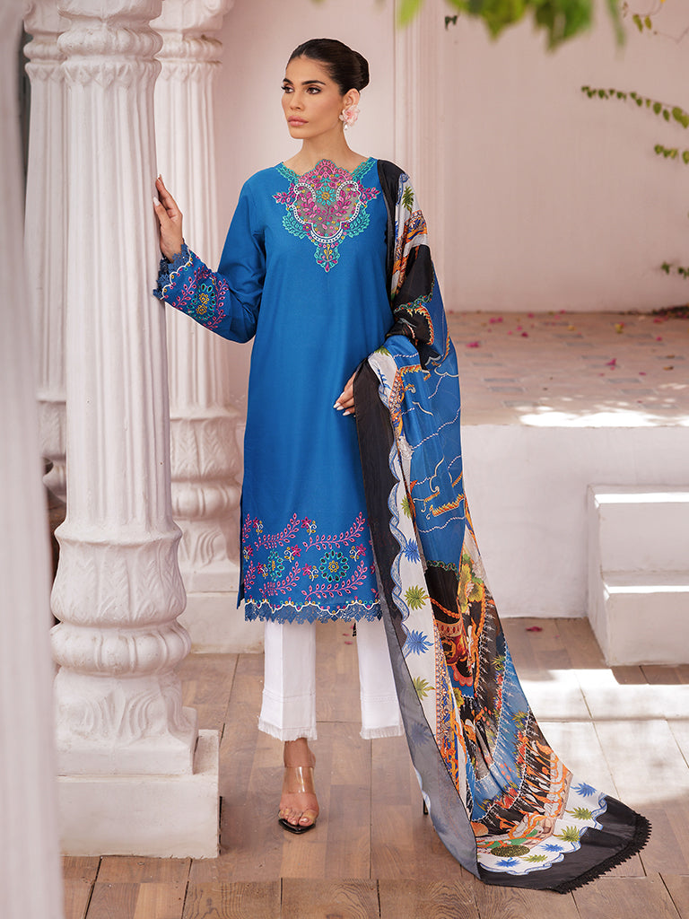 Rajbari | Nissa Chikankari Edition 25 | D# - 04 - by - Libasekhas UK - Registered Vendor of : Rajbari - 100% Original Designer Dresss