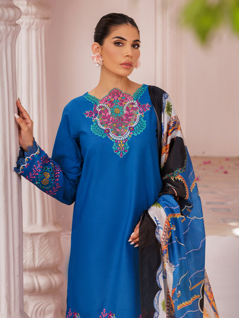 Rajbari | Nissa Chikankari Edition 25 | D# - 04 - by - Libasekhas UK - Registered Vendor of : Rajbari - 100% Original Designer Dresss