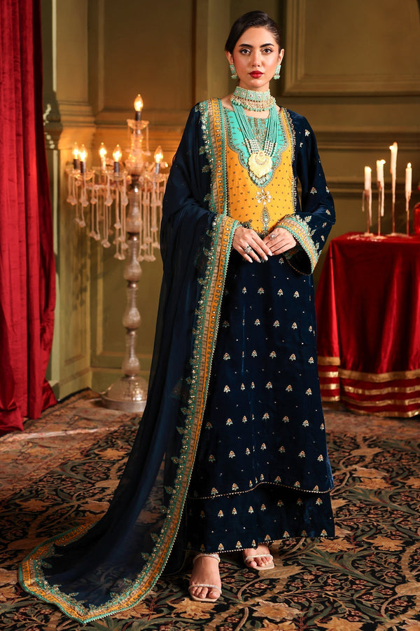 Charizma | Signora Velvet | VELVET CVT4-13 - by - Libasekhas UK - Registered Vendor of : Charizma - 100% Original Designer Dresss
