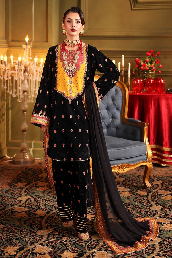 Charizma | Signora Velvet | VELVET CVT4-14 - by - Libasekhas UK - Registered Vendor of : Charizma - 100% Original Designer Dresss