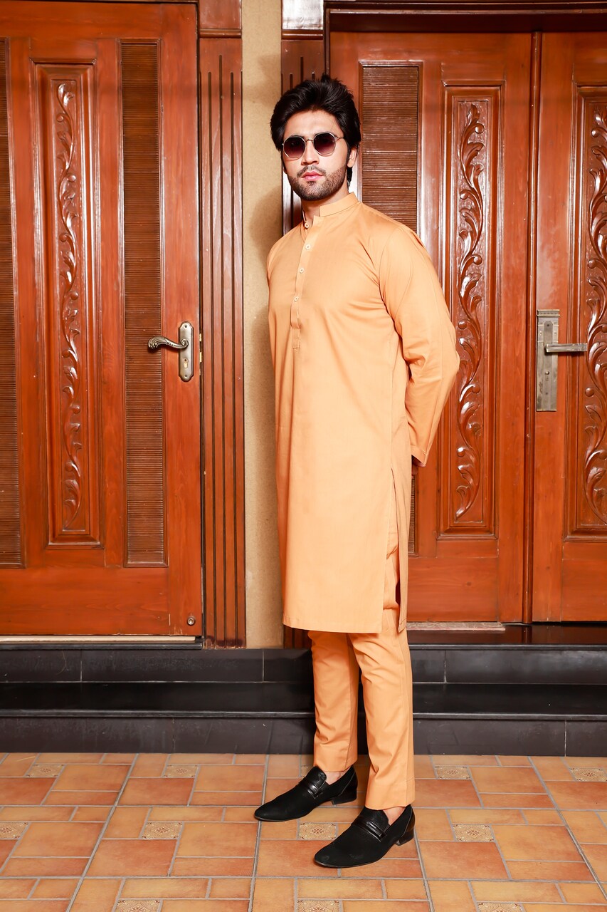 Pakistani Menswear | Deluxe-08 - by - Libasekhas UK - Registered Vendor of : Menswear - 100% Original Designer Dresss