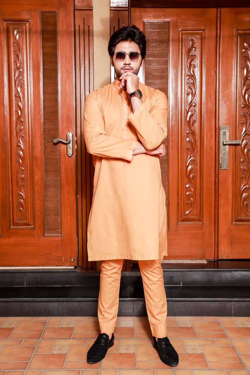 Pakistani Menswear | Deluxe-08 - by - Libasekhas UK - Registered Vendor of : Menswear - 100% Original Designer Dresss