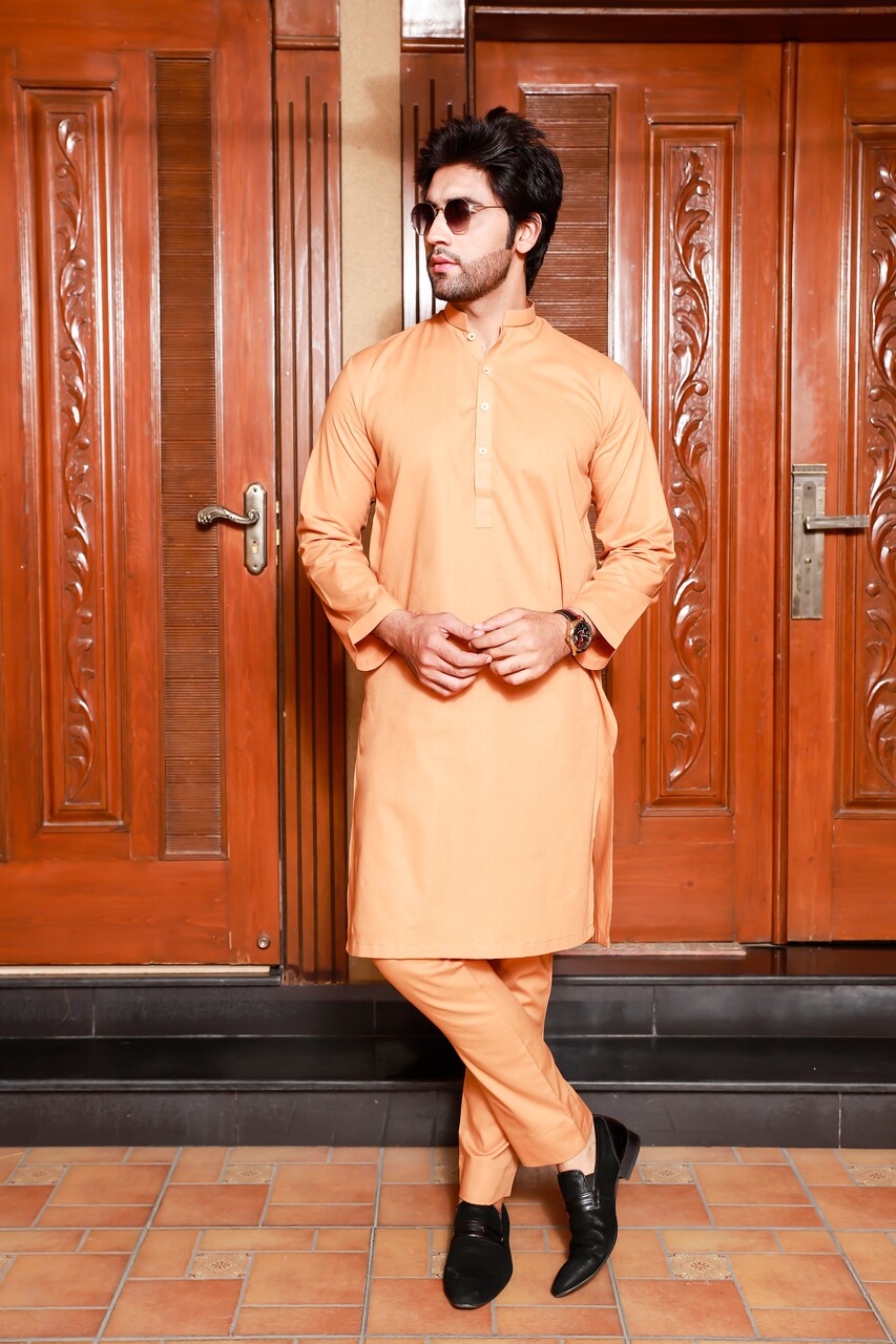 Pakistani Menswear | Deluxe-08 - by - Libasekhas UK - Registered Vendor of : Menswear - 100% Original Designer Dresss