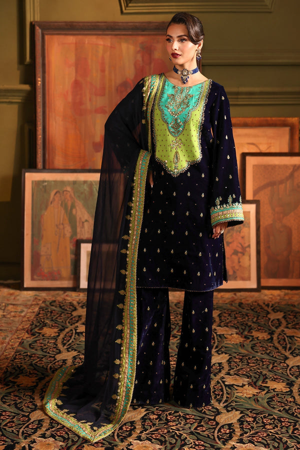 Charizma | Signora Velvet | VELVET CVT4-15 - by - Libasekhas UK - Registered Vendor of : Charizma - 100% Original Designer Dresss